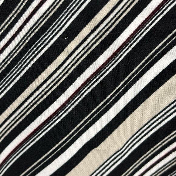 Max Studio y2k Womens Striped Dress Size Medium Retro Hippie Made USA vintage - Picture 15 of 15